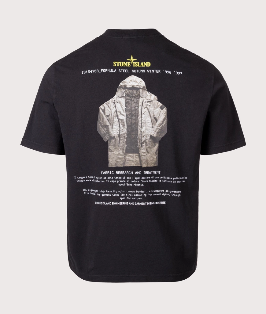 Stone Island Mens Organic Cotton Archivio T-Shirt